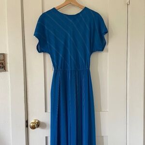 Vintage Blue Maxi Dress